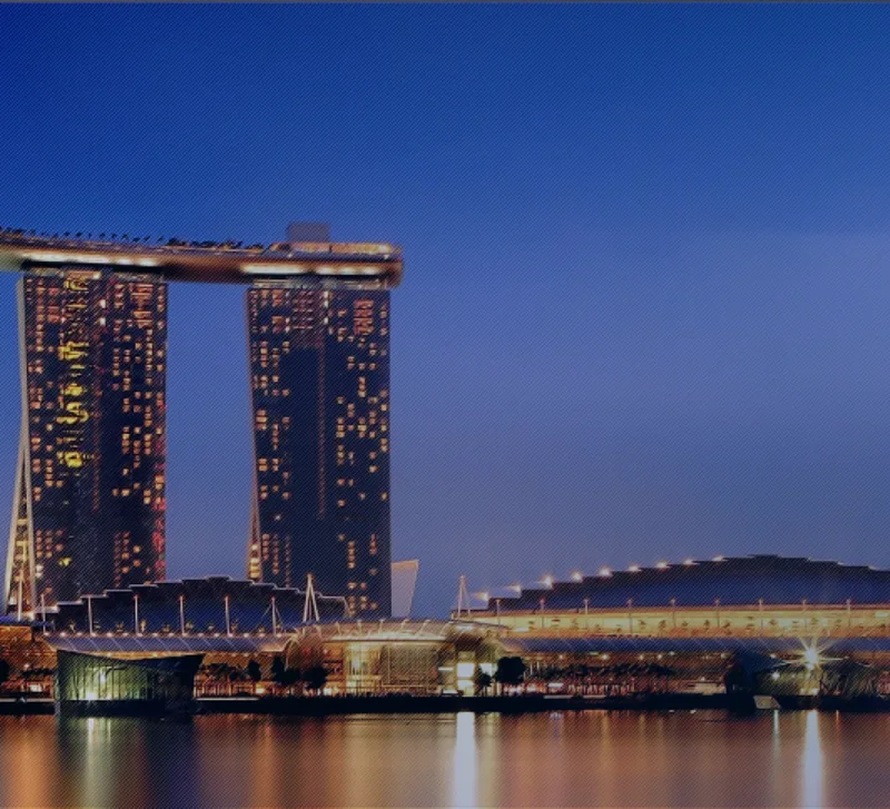 Singapore waterfront and city skyline