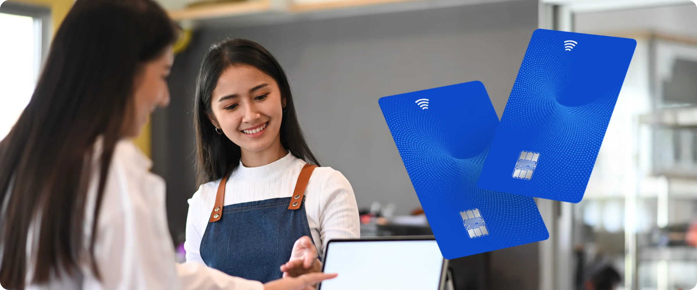 Secure card payment service for retail businesses